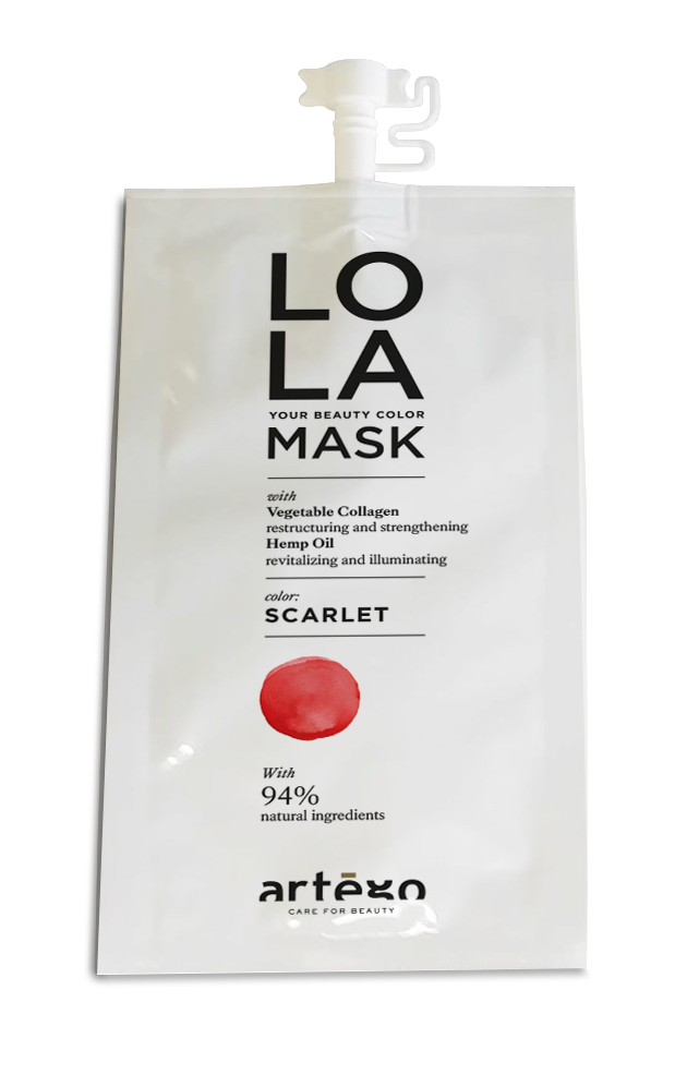 01-039051 LOLA COLOUR MASK ONESHOT SCARLET 20ML